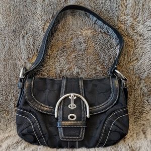 Small Black Coach Shoulder Bag
